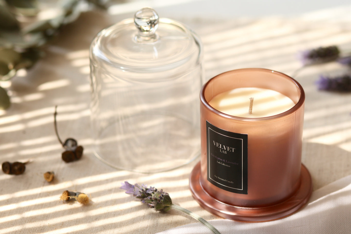 Vela Eucalyptus y Lavanda