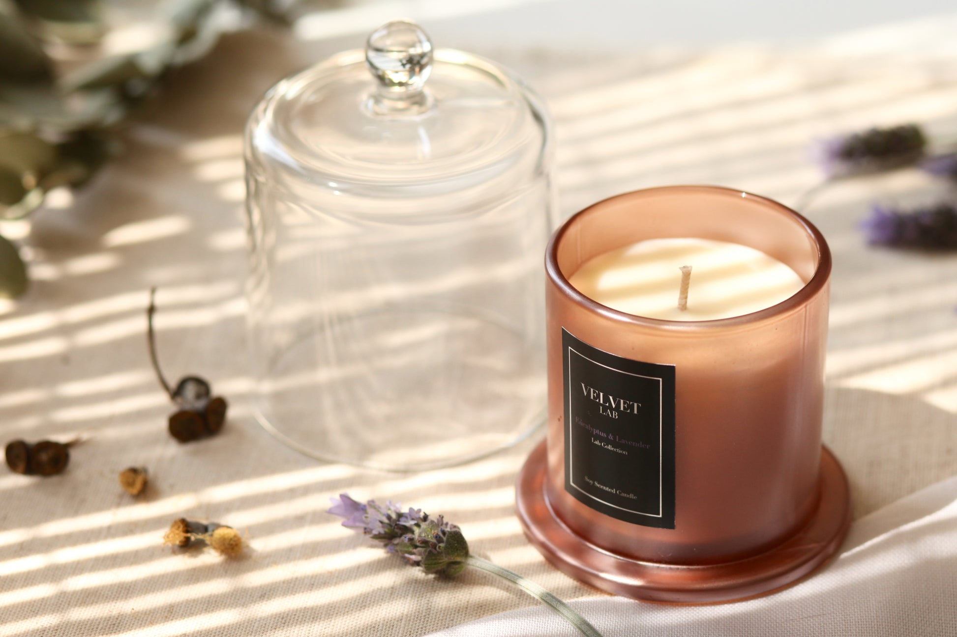 Vela Eucalyptus y Lavanda
